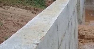 Строительство подпорной стенки из бетона в Челябинске в октябре
